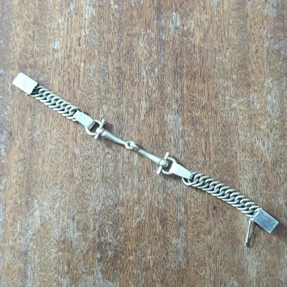 Equestrian Bracelet Sterling  Silver - Picture 1 of 9
